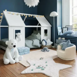 Kindersofa BOUCLIA Bouclé Ecru