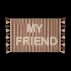 Kindertapijt MY FRIEND Beige/Bruin