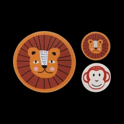 Kindertapijt SAFARI Dierenkop Ass.