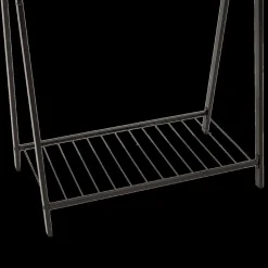 Kledingrek MERTY Met. Zwart