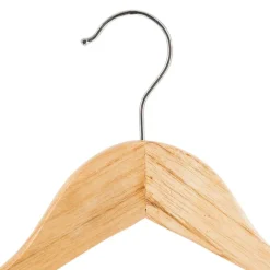 Kleerhanger Set van 8 JIV Hout Naturel