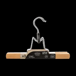 Kleerhanger Set van 3 TUA Hout Naturel