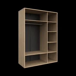 Kleerkast BABETTE Eik B151