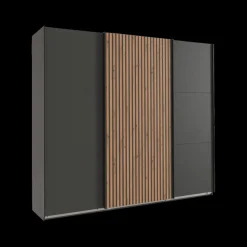 Kleerkast GERONA Grafiet/Artisan Eik B250