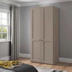 Kleerkast NAVAN B100 Kiezelgrijs