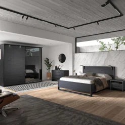 Kleerkast WATFORD Nox Zwart B245