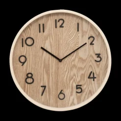 Klok IRKIS Rnd MDF Naturel