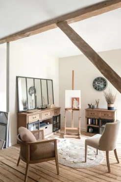 Klok IZKAS Rond Meca Zwart