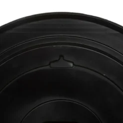 Klok IZKAS Rond Meca Zwart