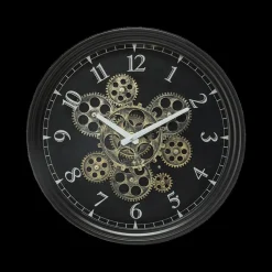 Klok RUDRA Rnd. Zwart