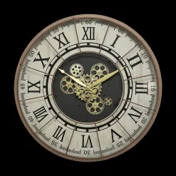 Klok STELLAR Met. Bruin/Nat.