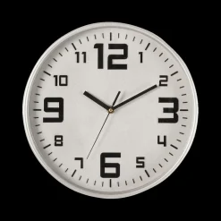 Klok URIS Rond Zilver