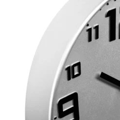 Klok URIS Rond Zilver