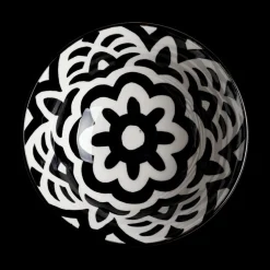 Kom PETISSO Ø15.7 Tile Zwart/Wit