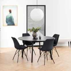 Kuipstoel KORDELIO Wind fabric anthracite 40