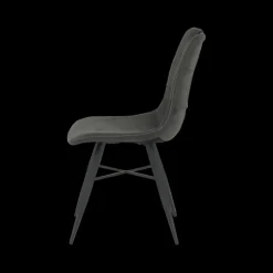 Kuipstoel LODI m/Greep Softyl Antraciet