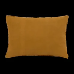 Kussen DAMDRO Dambordmotief Oker