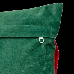 Kussen GIFTY Groen met Strik Rood