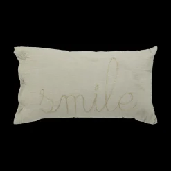 Kussen JOLEIN SMILE Katoen Groen