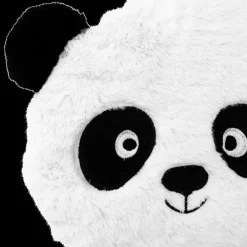 Kussen PANDAI Poly Wit/Zwart