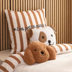 Kussen SCOTT Hond Poly Bruin