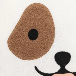 Kussen SCOTT Hond Wit/Bruin