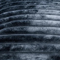 Kussen SOFTY 45 Ribfluweel Pitch black