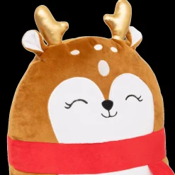 Kussen SQUISHY Rendier Bruin