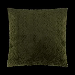 Kussen TADDL 45 Poly Faux Fur Groen