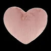 Kussen TYCHA Hart Furry Poly Roze