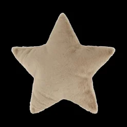 Kussen TYCHO Ster Furry Poly Taupe