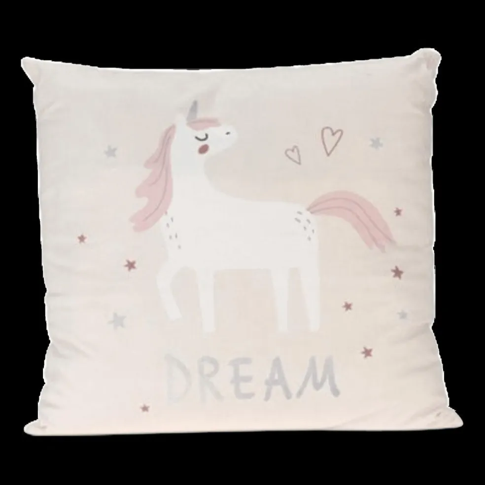 Kussen UNICORN Eenhoorn Vk. Velvet Ass.