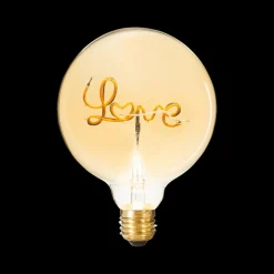 Lamp Deco LOVE Amber