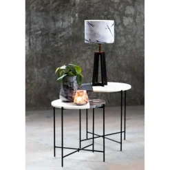 Lampvoet MILEY L Mat Zwart