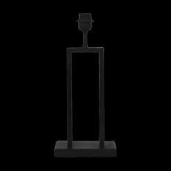 Lampvoet SHIVA L Met. Mat Zwart