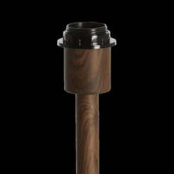 Lampvoet WASHINGTON L Houtlook Donkerbruin