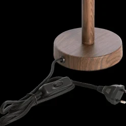 Lampvoet WASHINGTON L Houtlook Donkerbruin