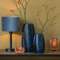 Lampvoet WASHINGTON Mat Zwart L