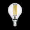 LED Lamp GLOBE E14-2W Glas Transparant