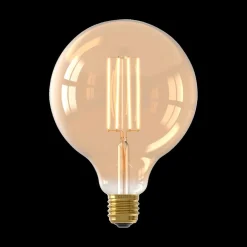 LED Lamp W.FILAM. BOL E27-4.5W Goud