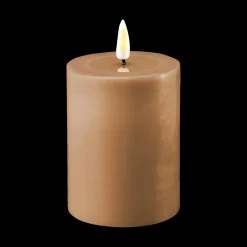 LED-Kaars LYS 7,5 x 10 Caramel