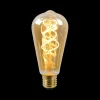 LED-Lamp Filam. E27-5W-Amber