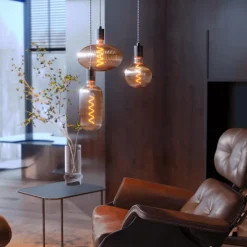 LED-Lamp PULSE Lille Smoke