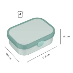 Lunchbox CAMPUS Rechthoek Cool Blue