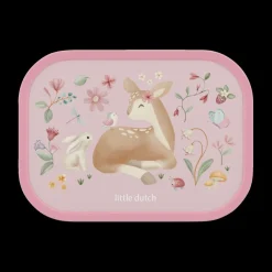 Lunchbox FAIRY GARDEN Rechthoek Roze
