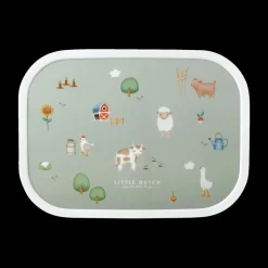 Lunchbox LITTLE FARM Groen