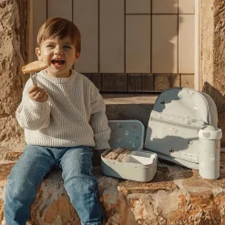 Lunchbox LITTLE FARM Groen