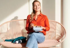 Lunchbox TAKE A Midi N. Zwart