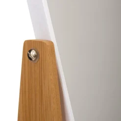 Make-Up Spiegel SINDRE Bamboe Wit