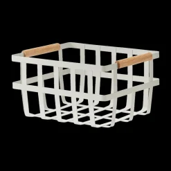 Mand WHIRT Met. Wit/Bamboe